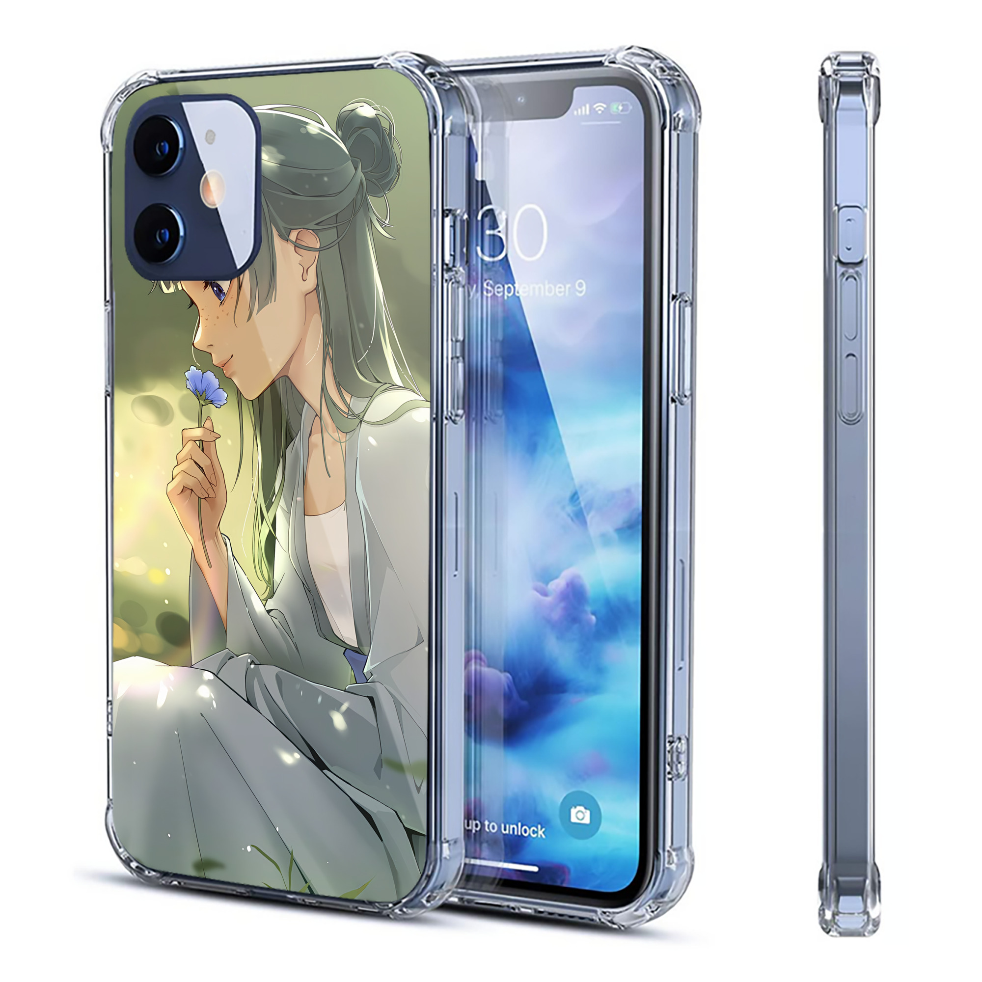 （画像用） 薬屋のひとりごと The Apothecary Diaries 【iPhone 12シリーズ対応】透明スマホケース（クリアソフトケース）
